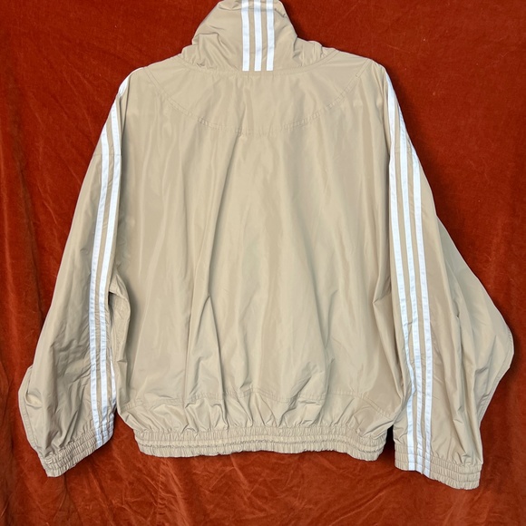 Adidas Stella McCartney Oversize Jayla Jacket Wind Breaker Pockets Beige… - Picture 5 of 16